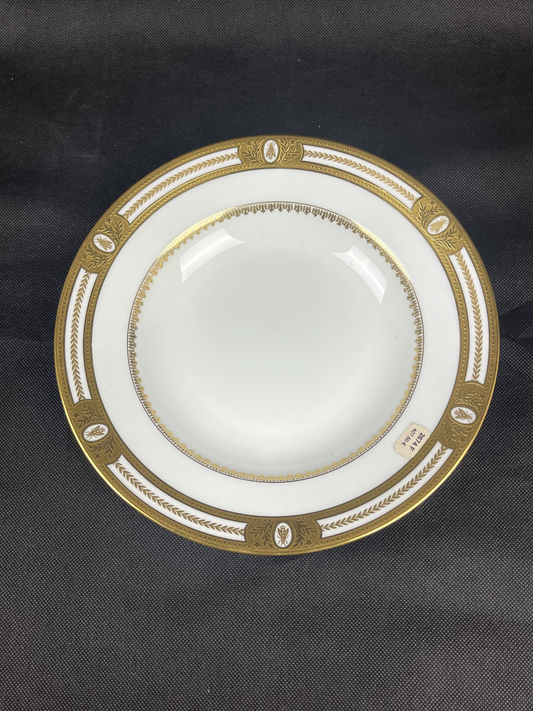 Haviland Limoges,  assiette  à soupe, modèle Les Abeilles, neuve