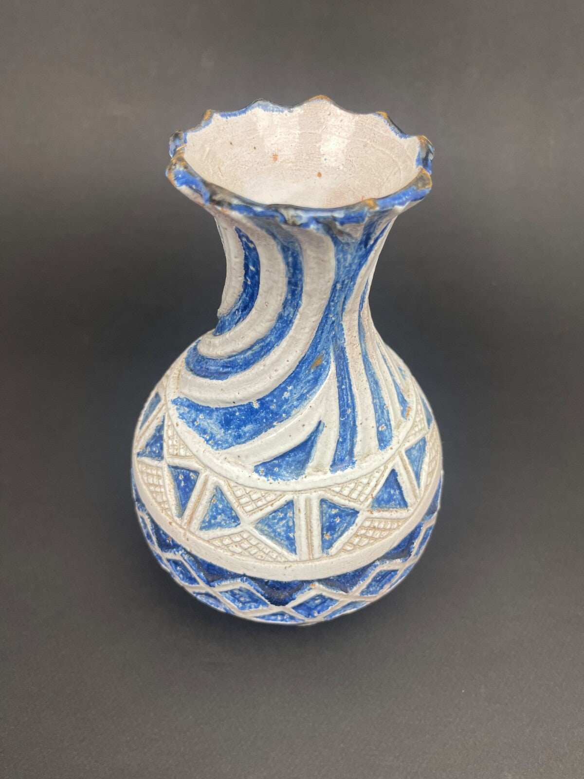 Maroc, Vase En Céramique Lahouel