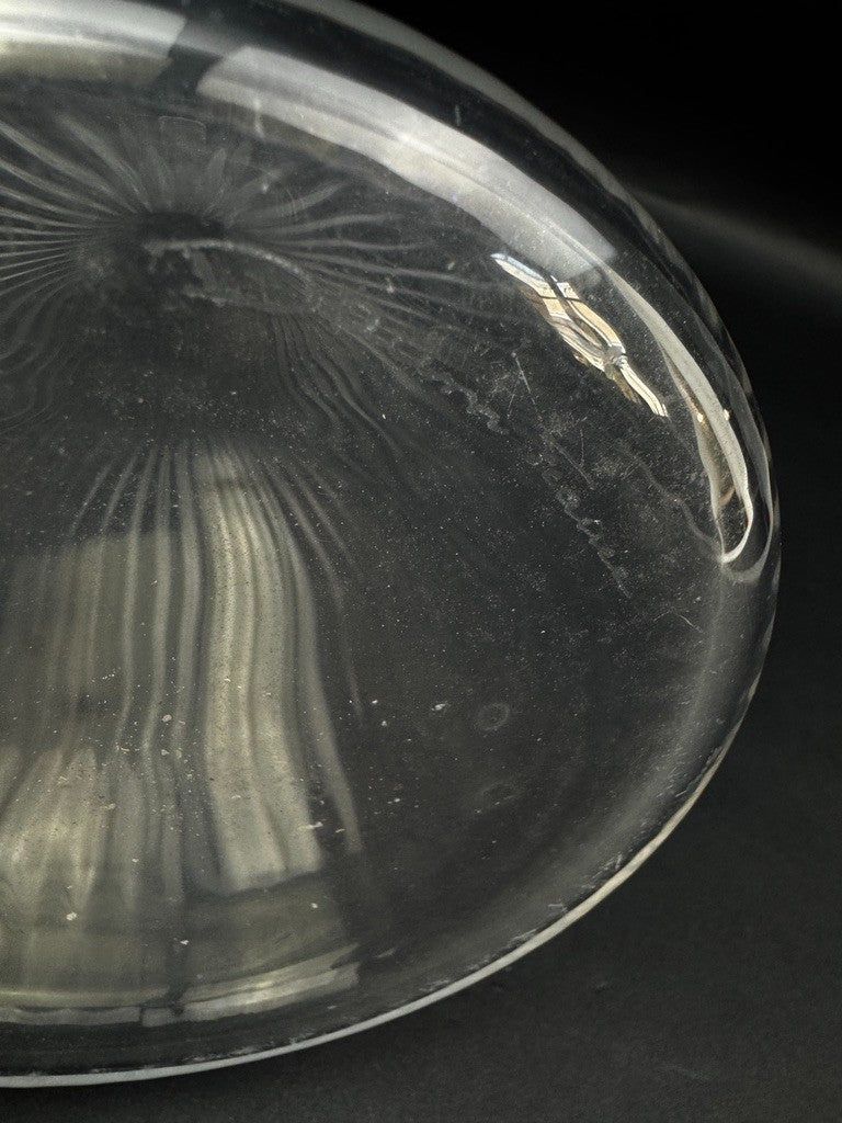 Vase Daum Nancy en cristal clair, XXe siècle