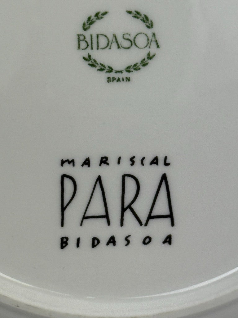 Javier Mariscal pour Bidasoa, suite de 18 assiettes