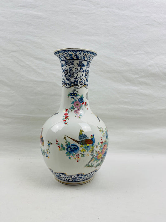 Grand vase en porcelaine italienne FG Francesco Guarino