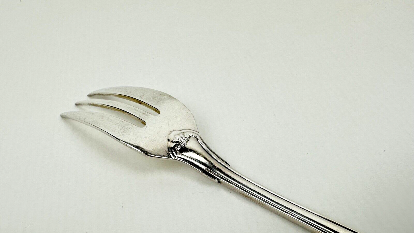 Série de 6 fourchettes à gâteau Christofle ancien modèle Vendôme