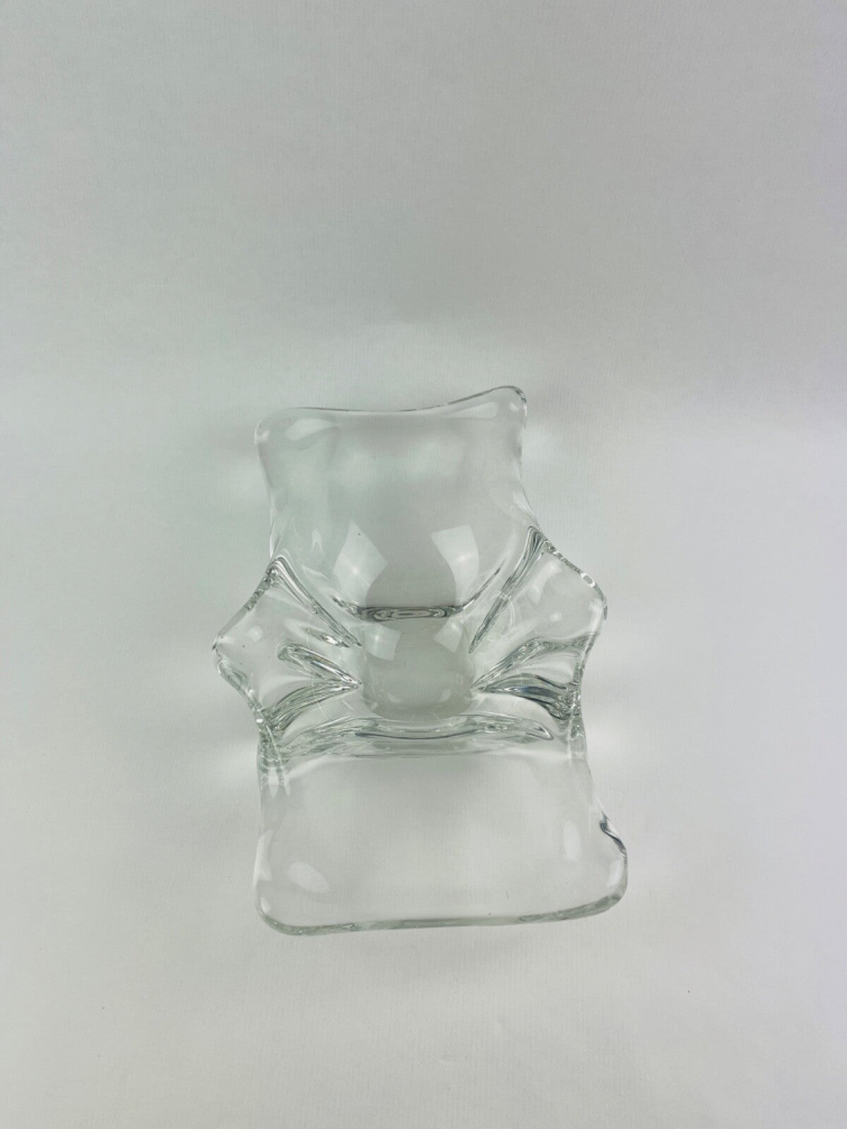 Grand vide-poche en cristal de Sèvres France