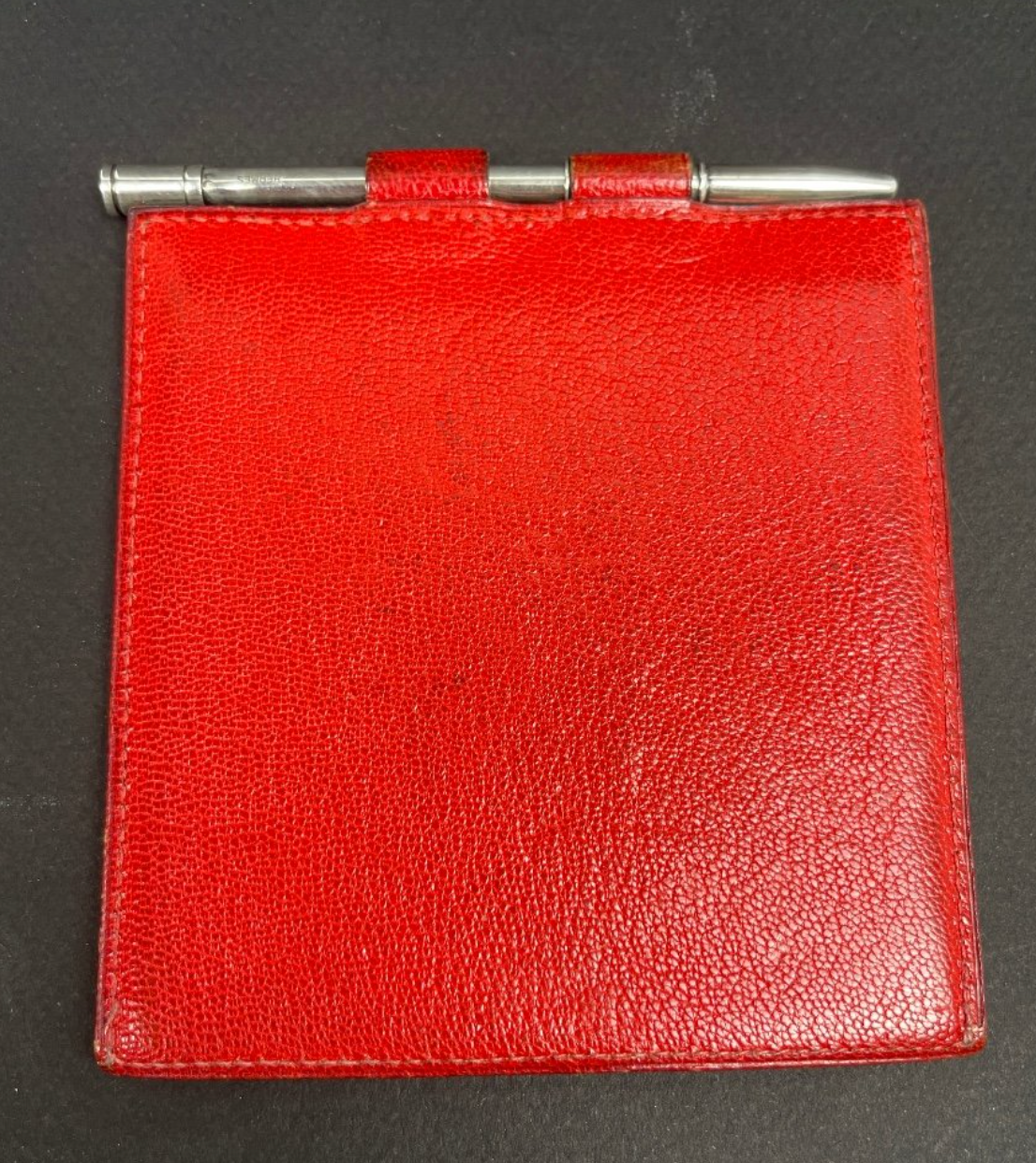 Porte-notes en cuir Hermès