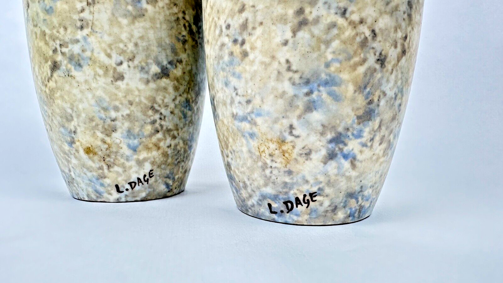 Belle Paire De Vases Art Déco De Louis Auguste Dage