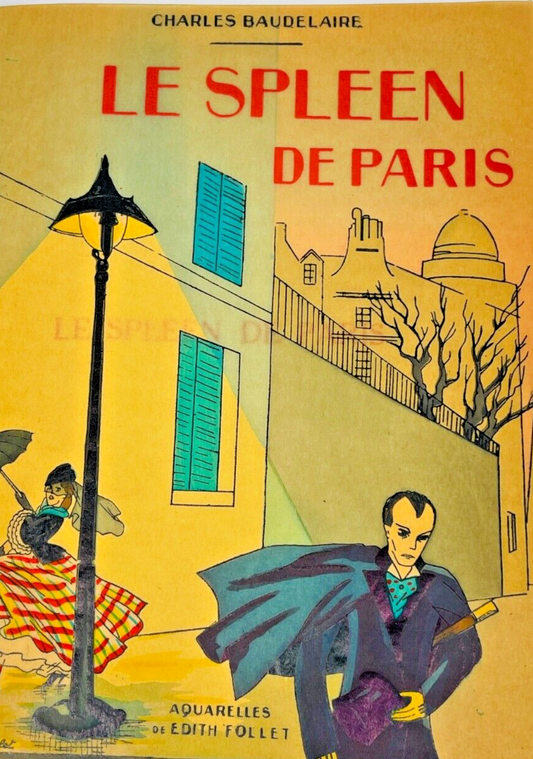 Charles Baudelaire Le Spleen De Paris éditions Nilsson 1930 ?