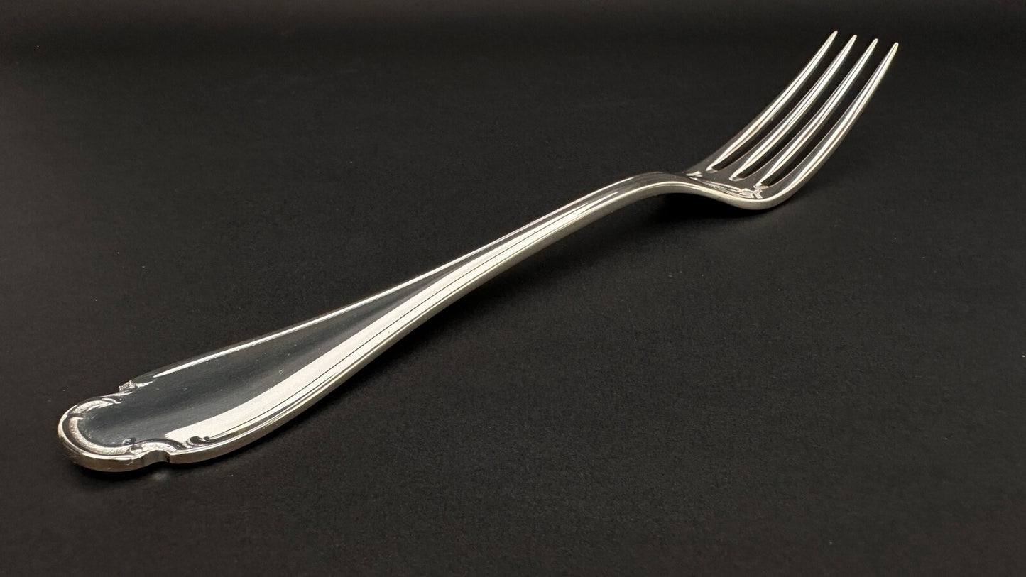 Christofle,  fourchette,  modèle Pompadour, Paris. Neuve.