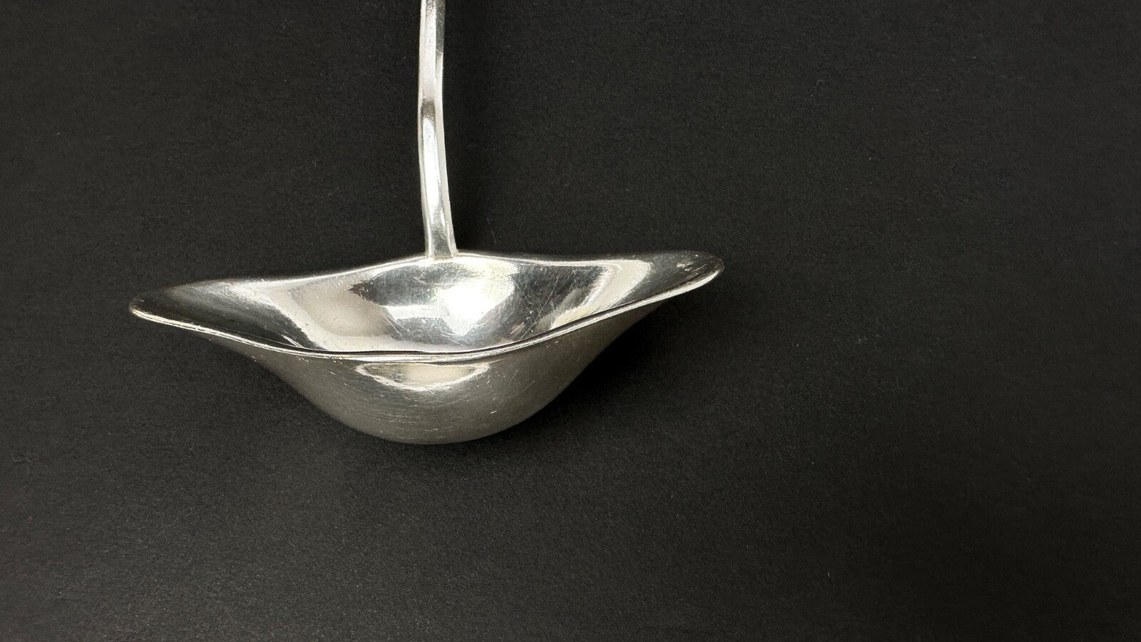 Louche à crème modèle uni plat orfèvre Halfen