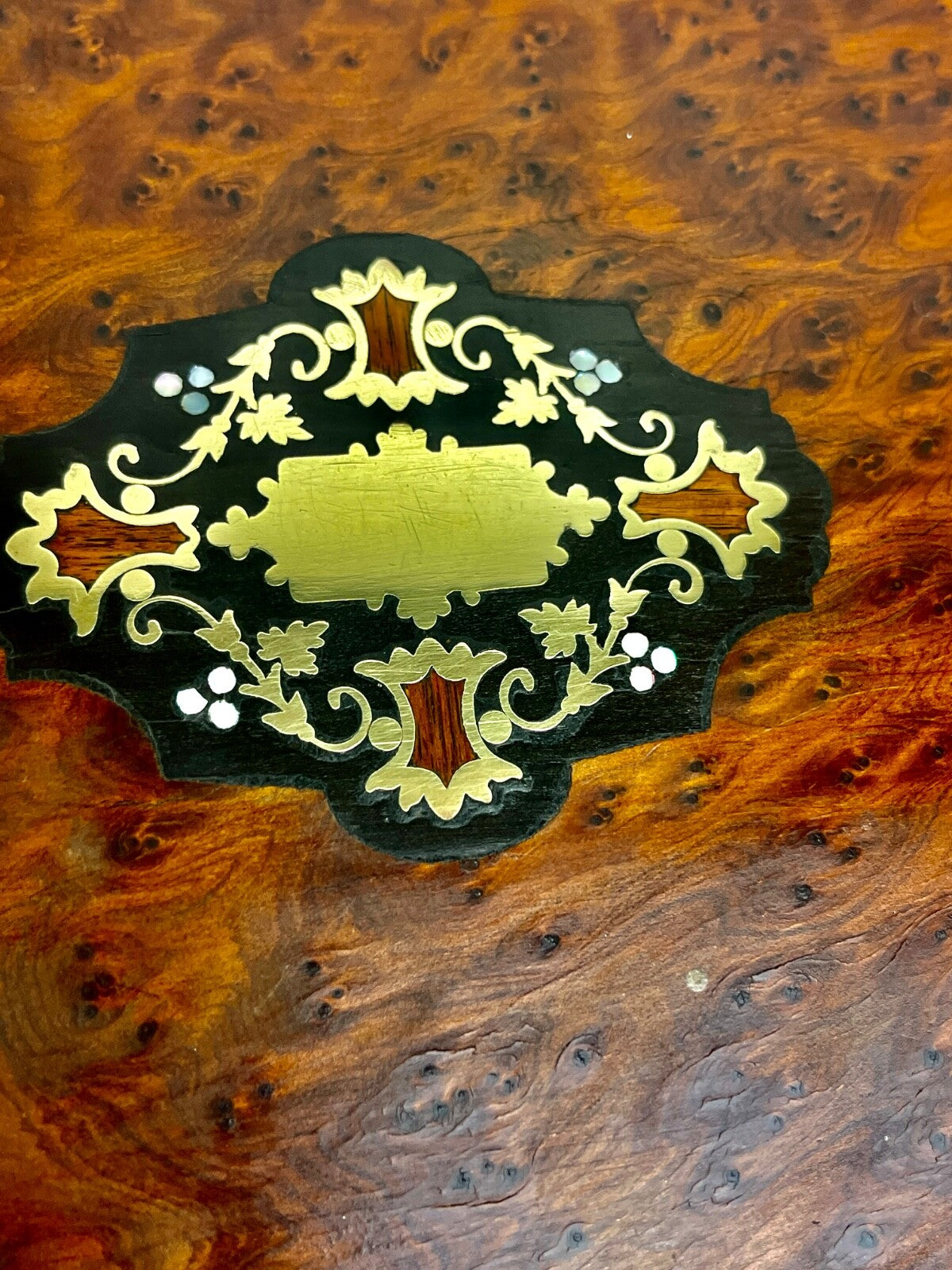 Coffret, Boîte à Bijoux En Loupe