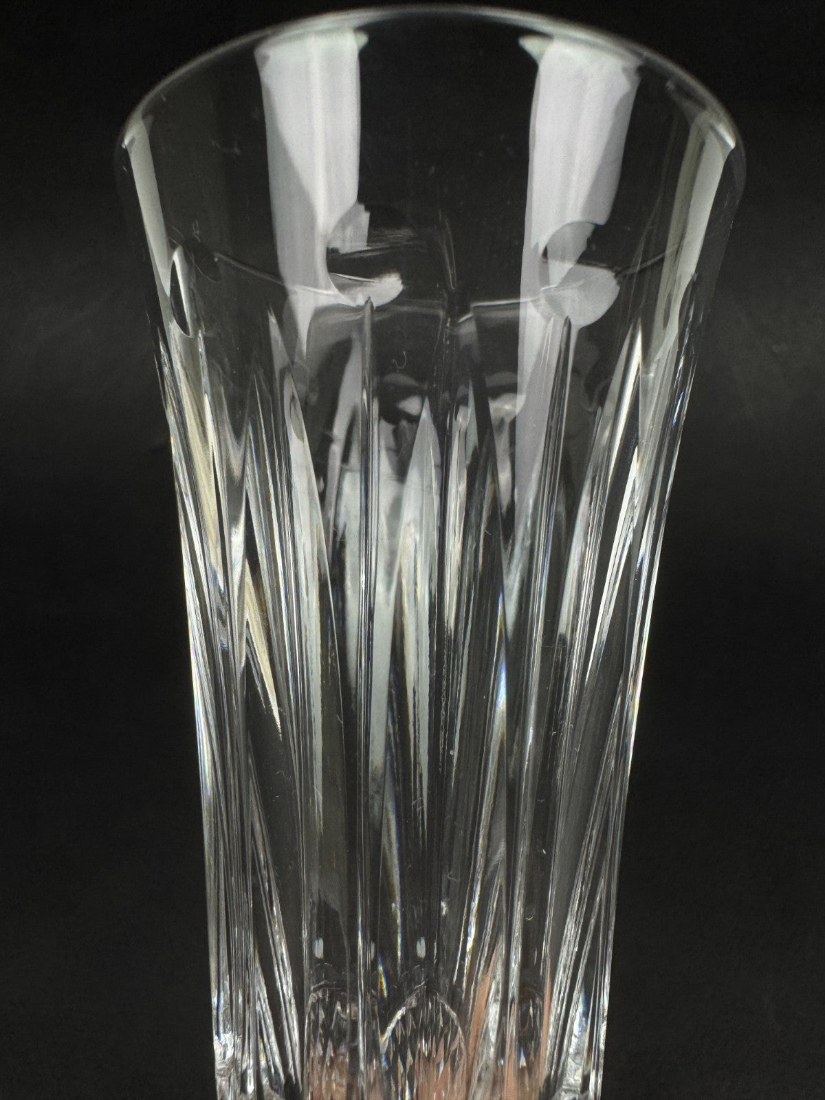 Série de 6 flûtes à champagne en cristal Saint-Louis – Modèle Tommy – Parfait ét
