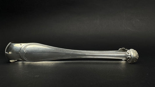 CHRISTOFLE ANCIENNE PINCE A SUCRE METAL ARGENTE art deco sugar tongs