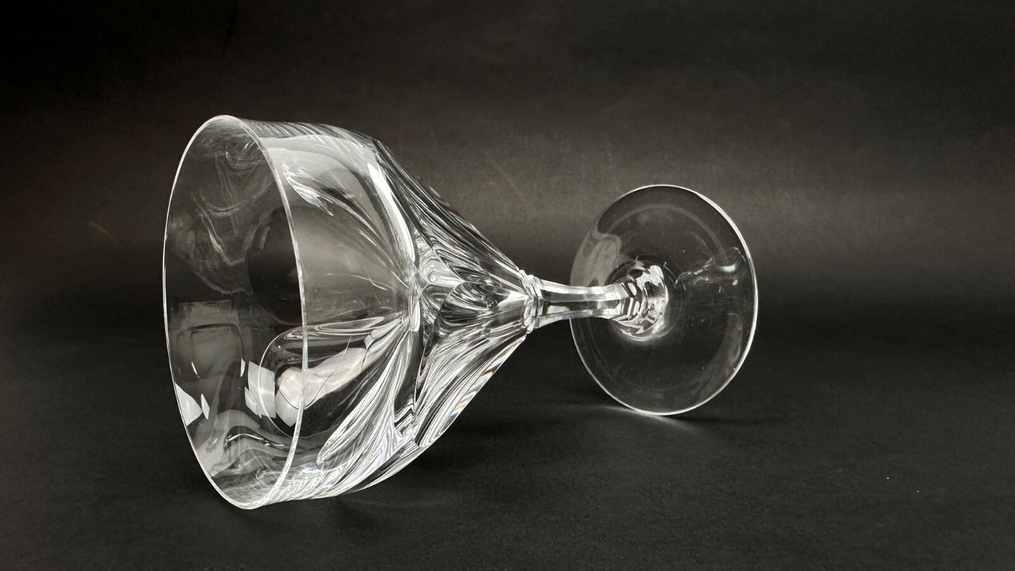 Baccarat, Suite De 9 Verres à Porto Modèle Duchesse De Dino