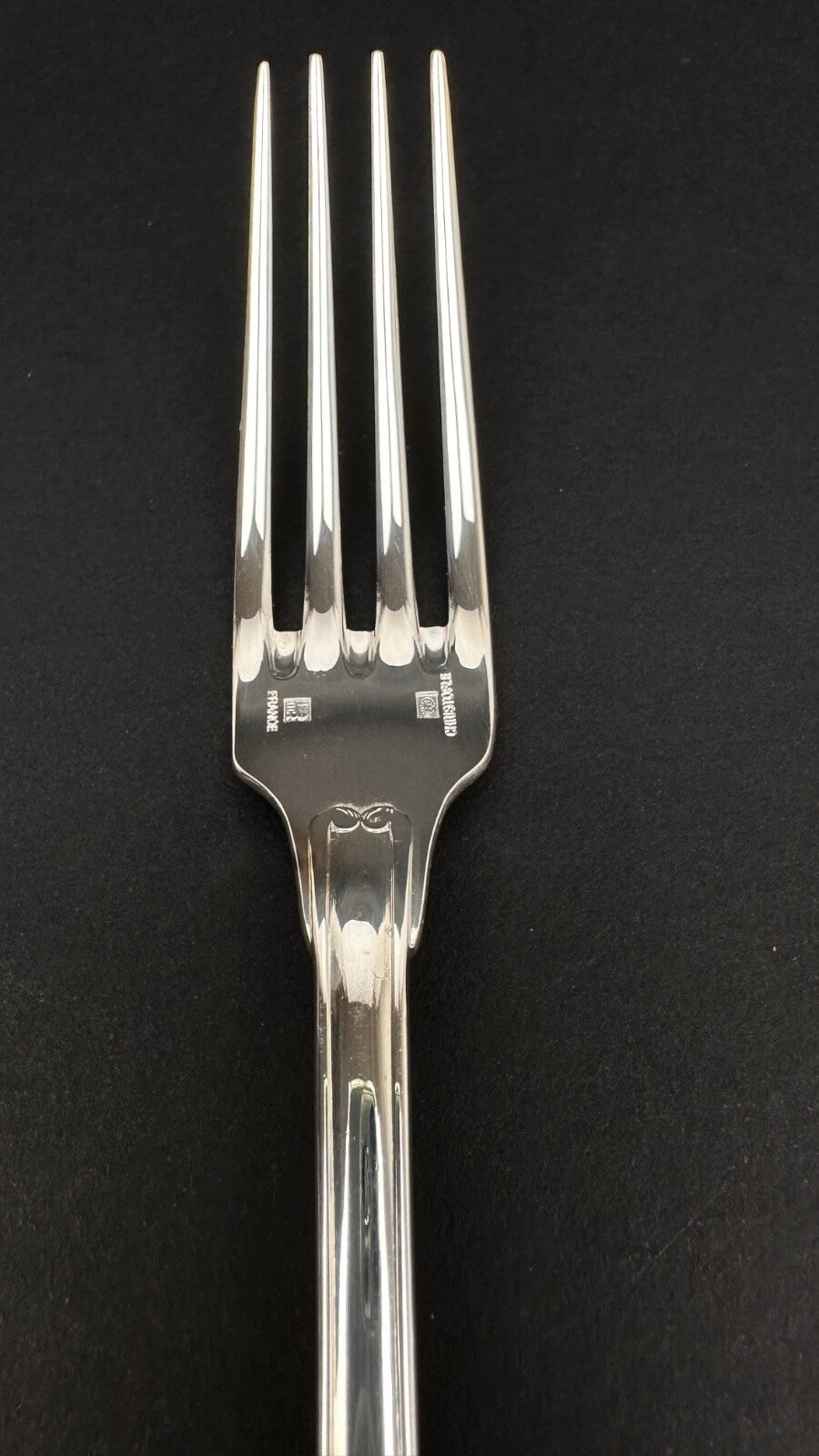 Christofle, fourchette à entremets,  modèle Vendôme, Paris. Neuve.