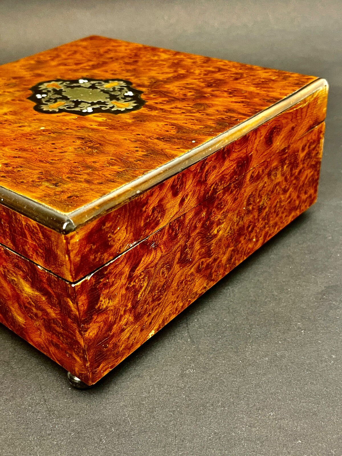 Coffret, Boîte à Bijoux En Loupe