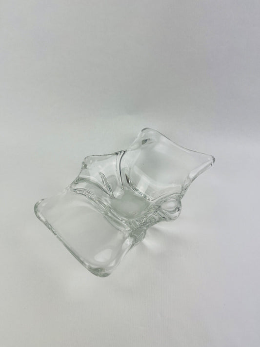 Grand vide-poche en cristal de Sèvres France