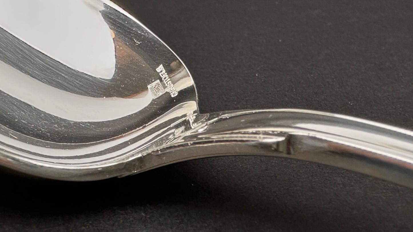 Christofle,  cuillère à dessert,  modèle Vendôme, Paris. Neuve.