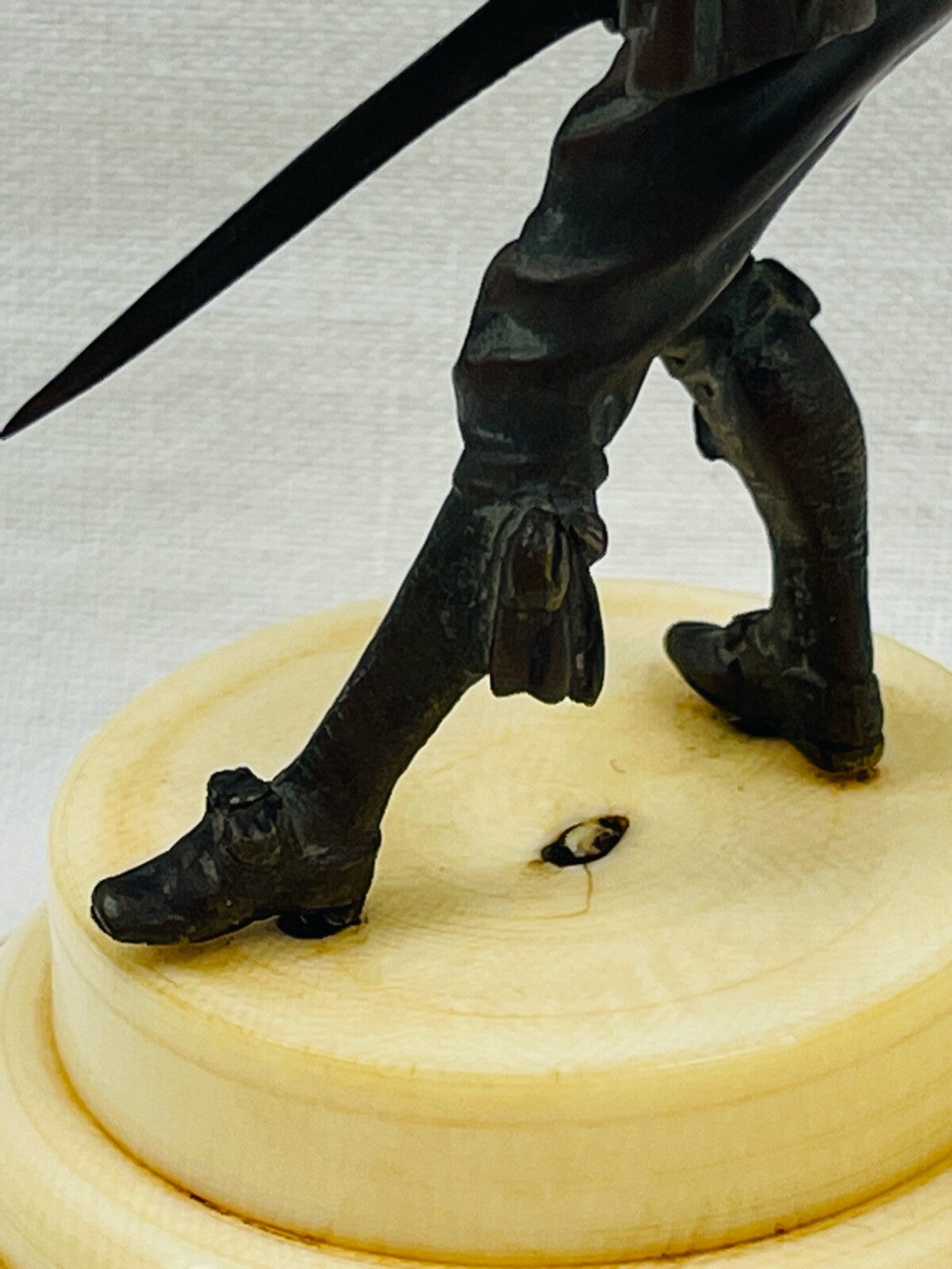 Statuette, figurine en bronze, Scaramouche, Sganarelle...