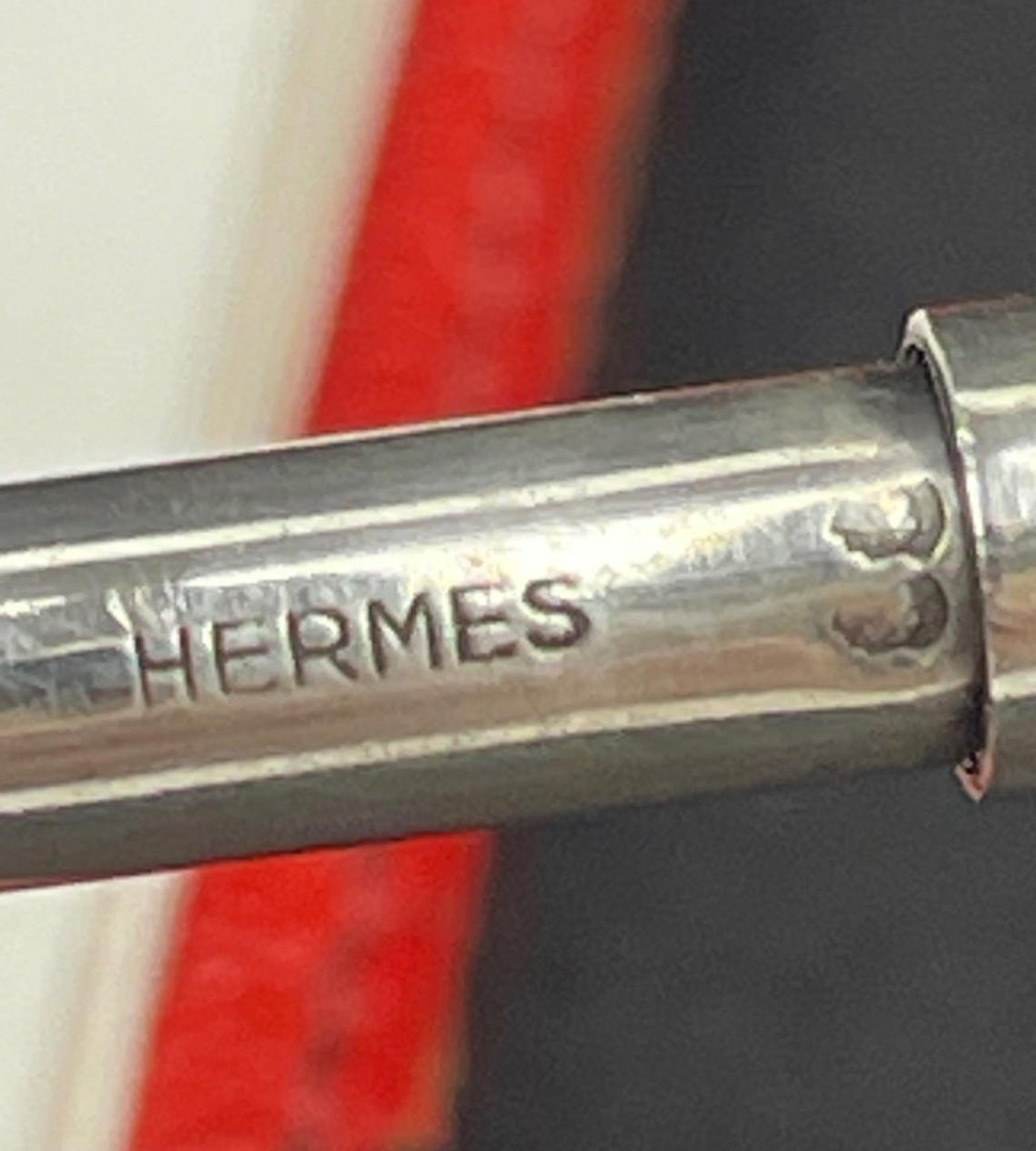 Porte-notes en cuir Hermès