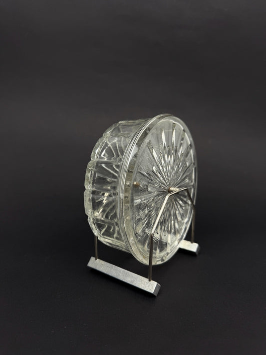 Roue à camembert en verre, rolling cheese