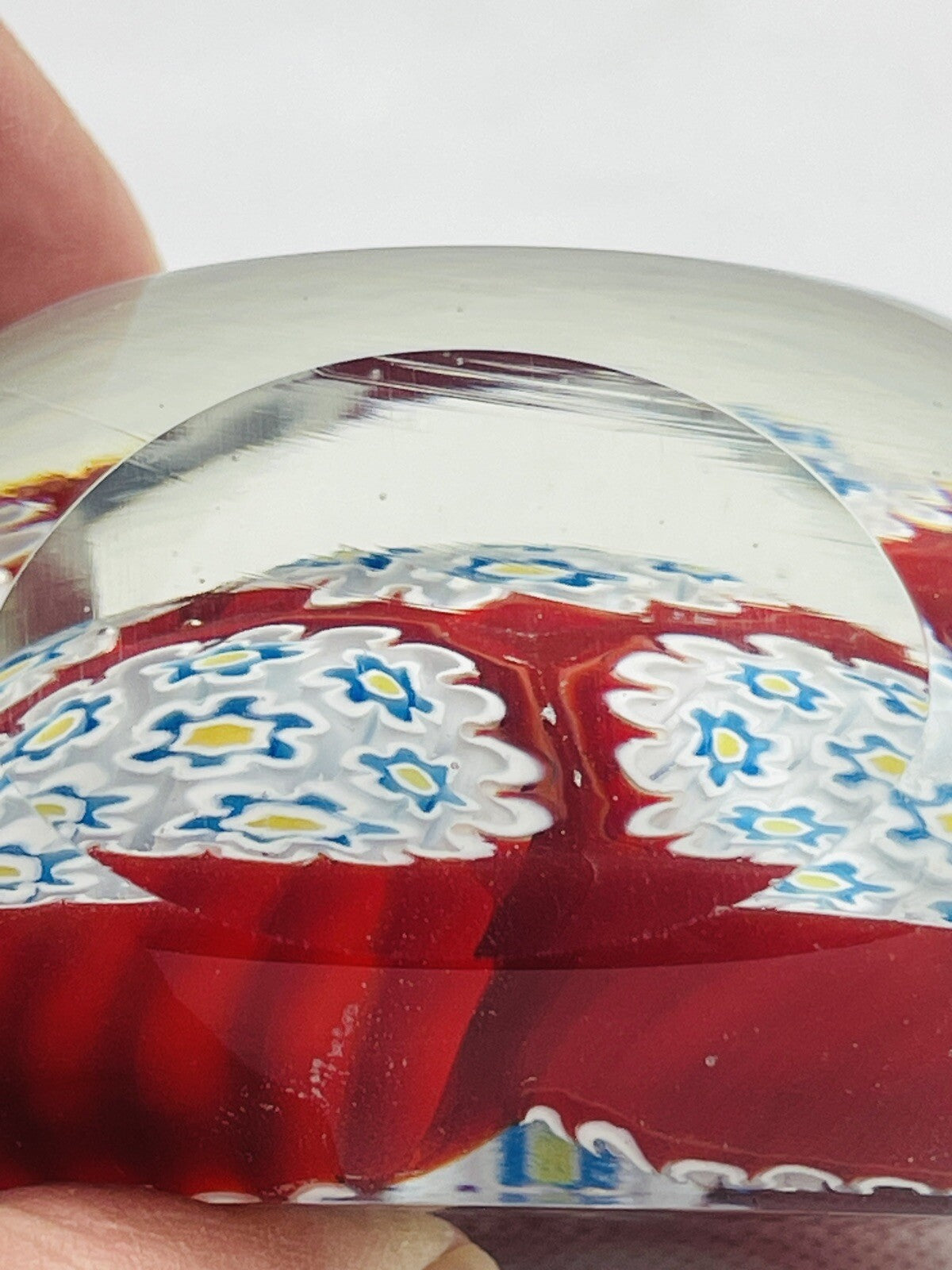 Presse papier - sulfure - Murano  overlay n°28
