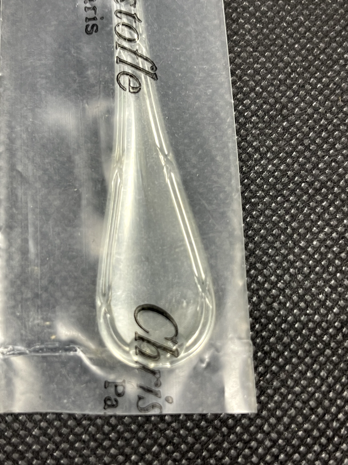 Petite cuillère, Christofle modèle Rubans, neuve sous blister, 13,5 cm