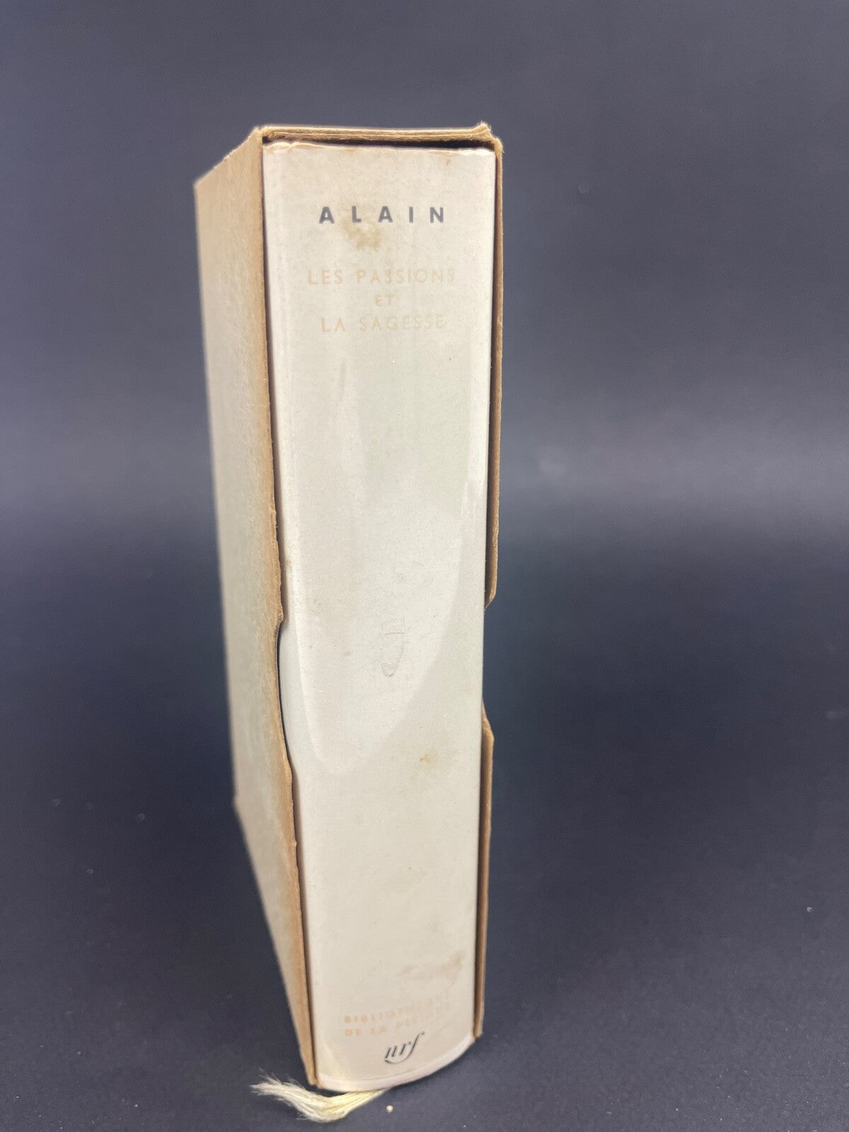 LA PLEIADE :  ALAIN - Les passions et la sagesse / 1964