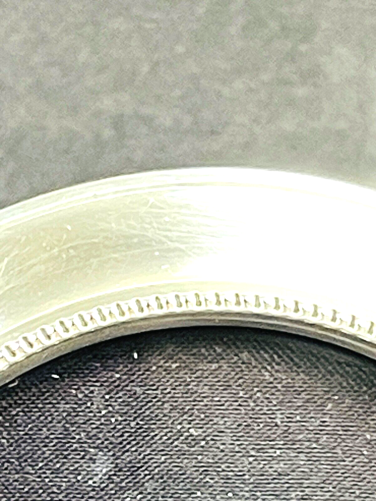 Cadre porte-photo en argent massif anglais