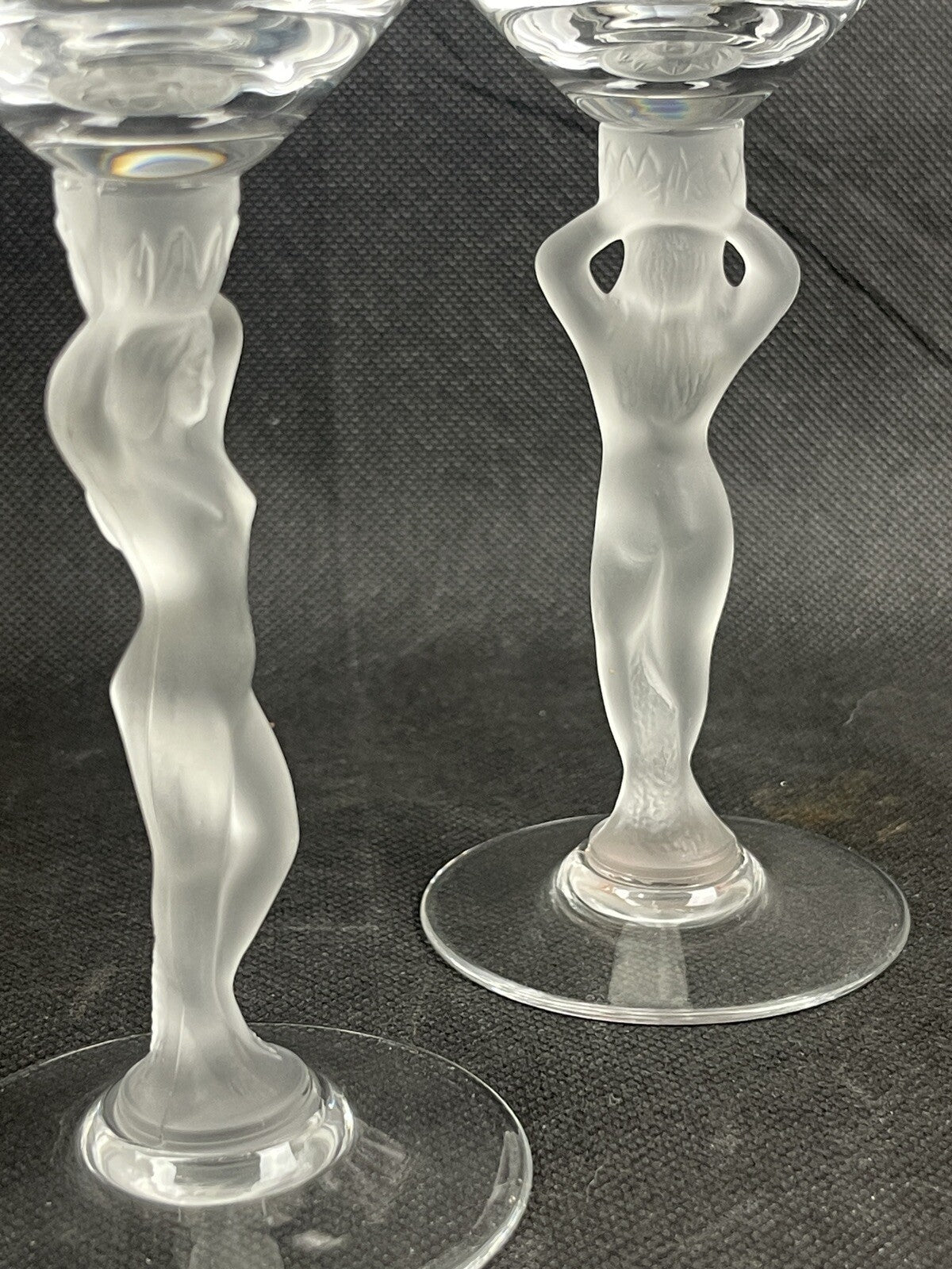 BAYEL lot de 2 verres à vin modèle Vénus