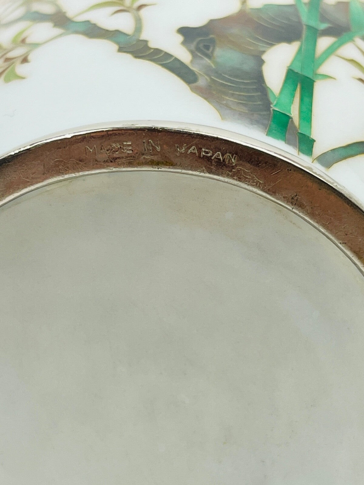 Vase en émaux cloisonnés Japonais dans le goût d' Ando Jubei