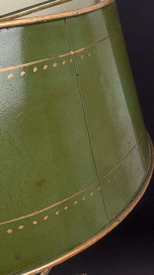 Lampe bouillotte en bronze XIXème