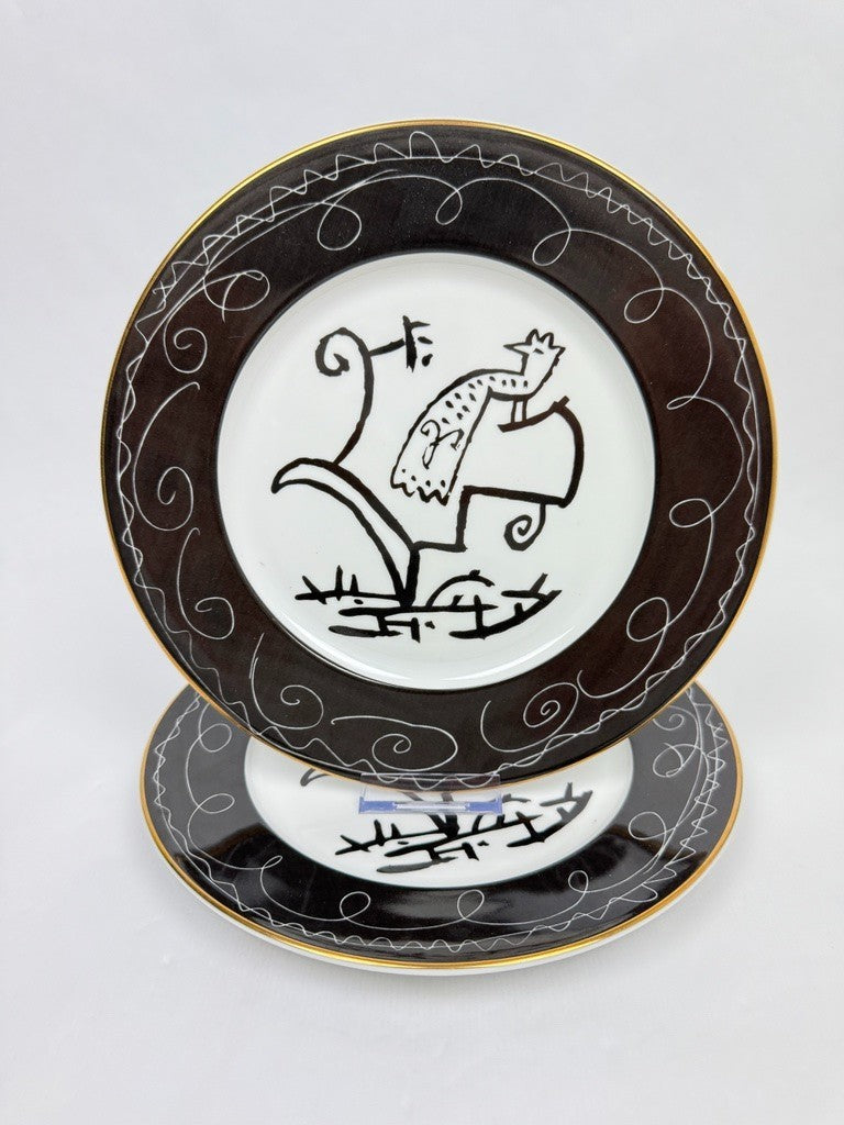 Javier Mariscal pour Bidasoa, suite de 18 assiettes