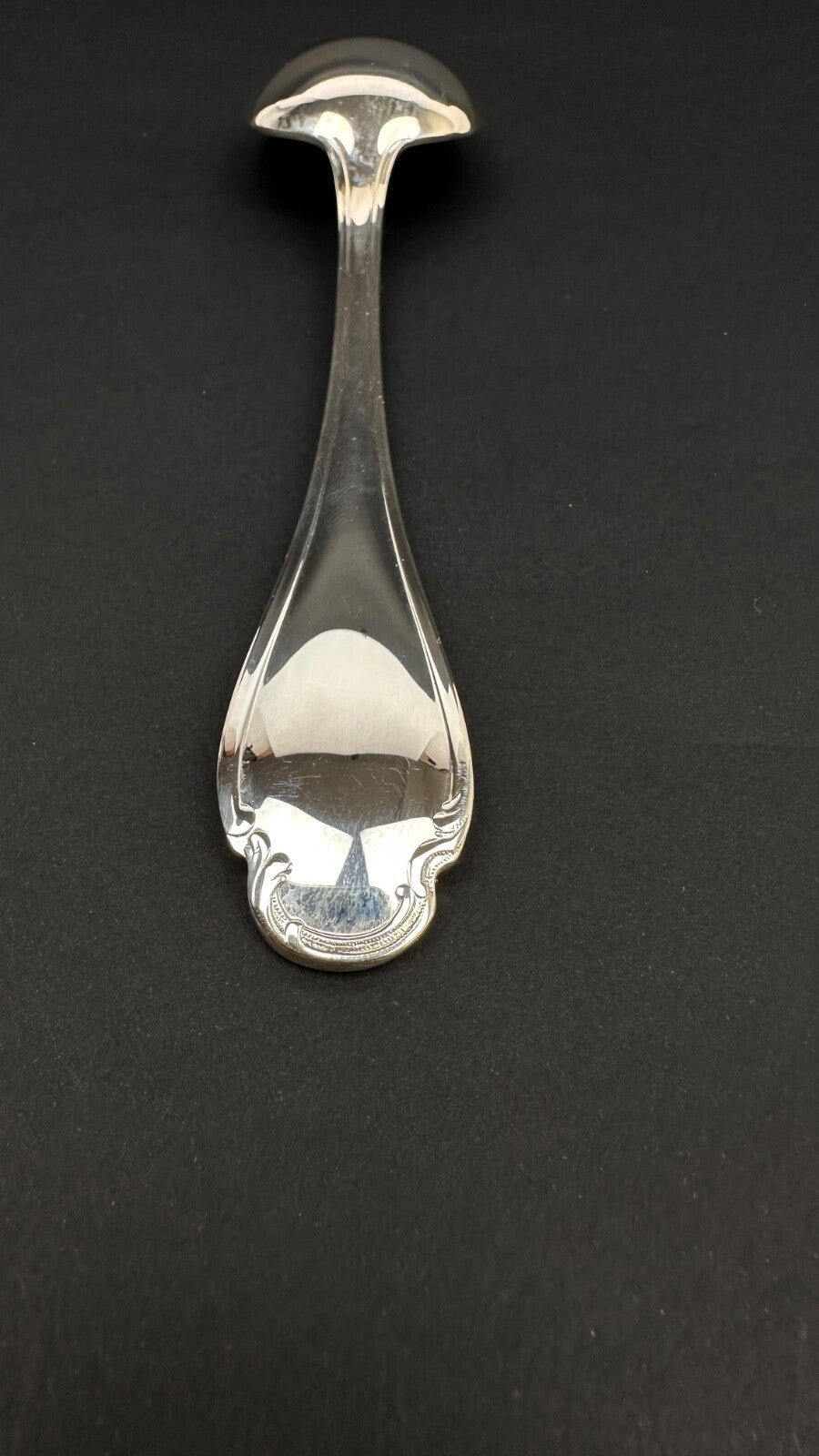 Christofle,  cuillère à soupe,  modèle Pompadour, Paris. Neuve.