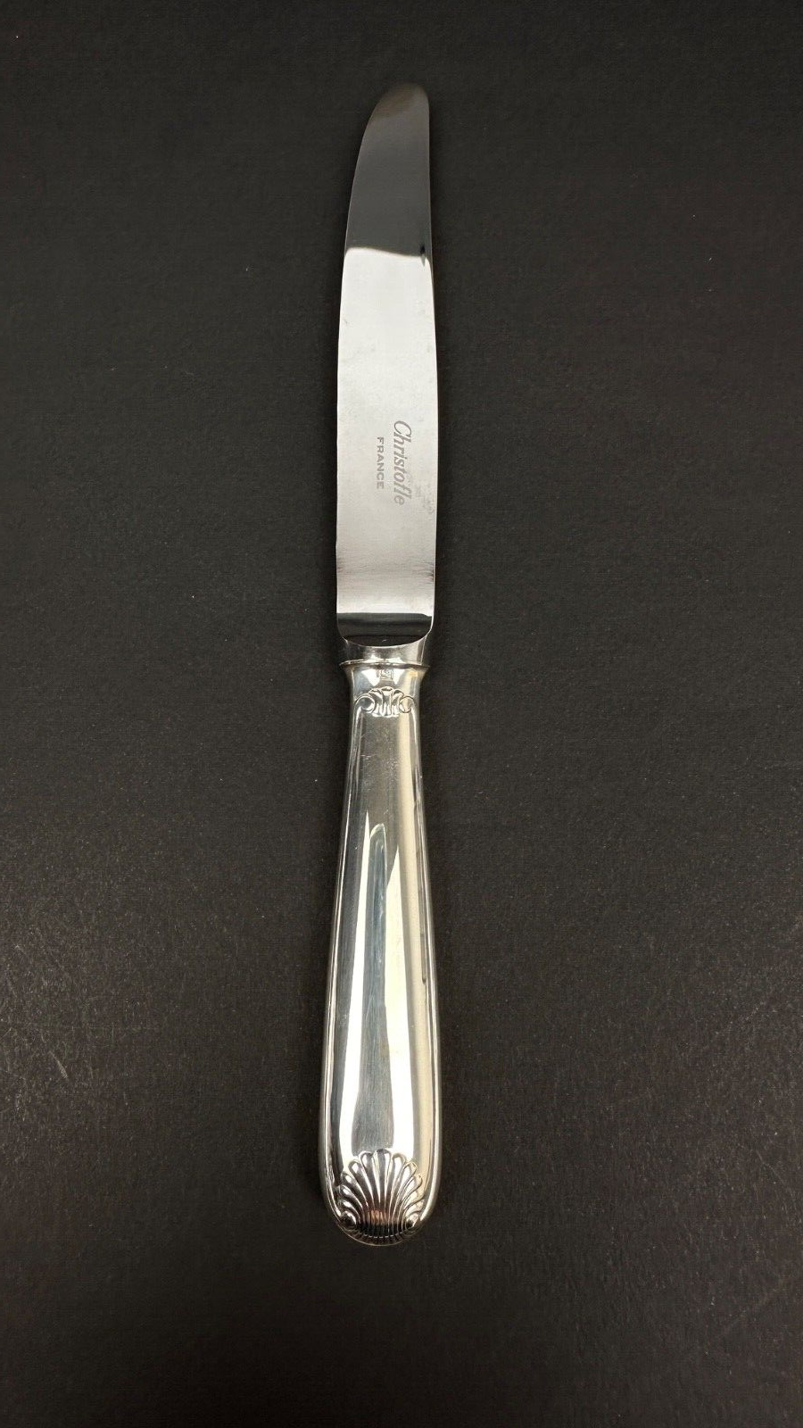 Christofle, Couteau,  modèle Vendôme, Paris. Neuf.