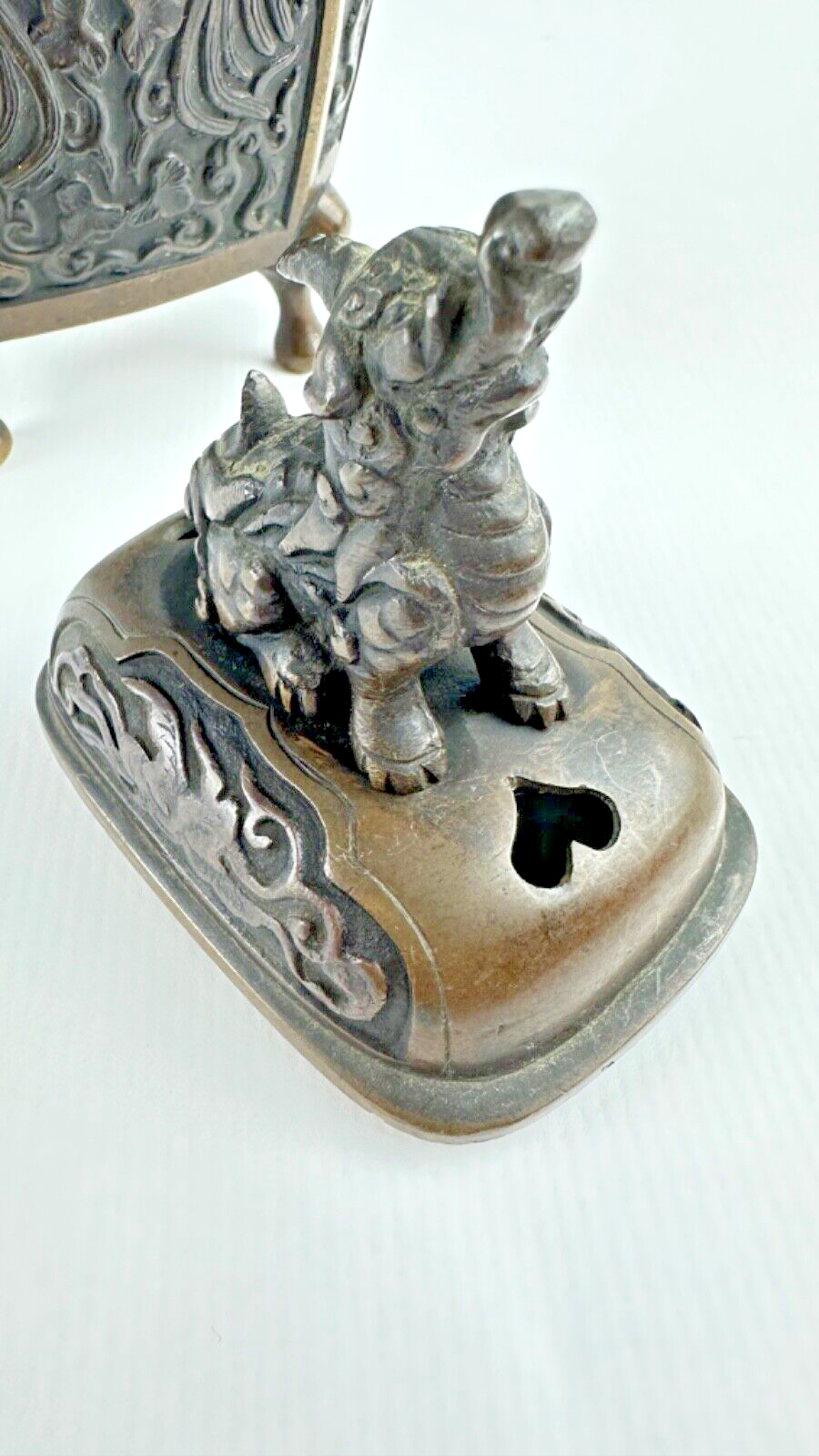 Brûle parfum en bronze - Japon - 20ème