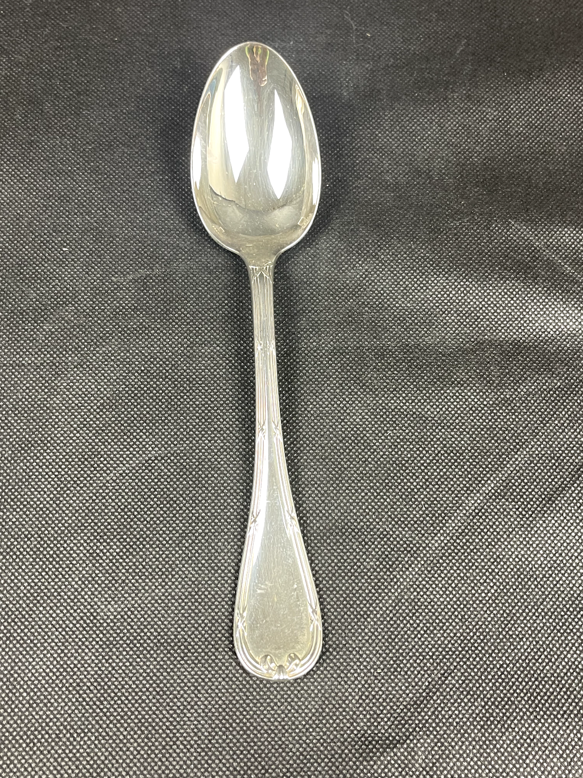 Cuillère à soupe, Christofle modèle Rubans, état neuf