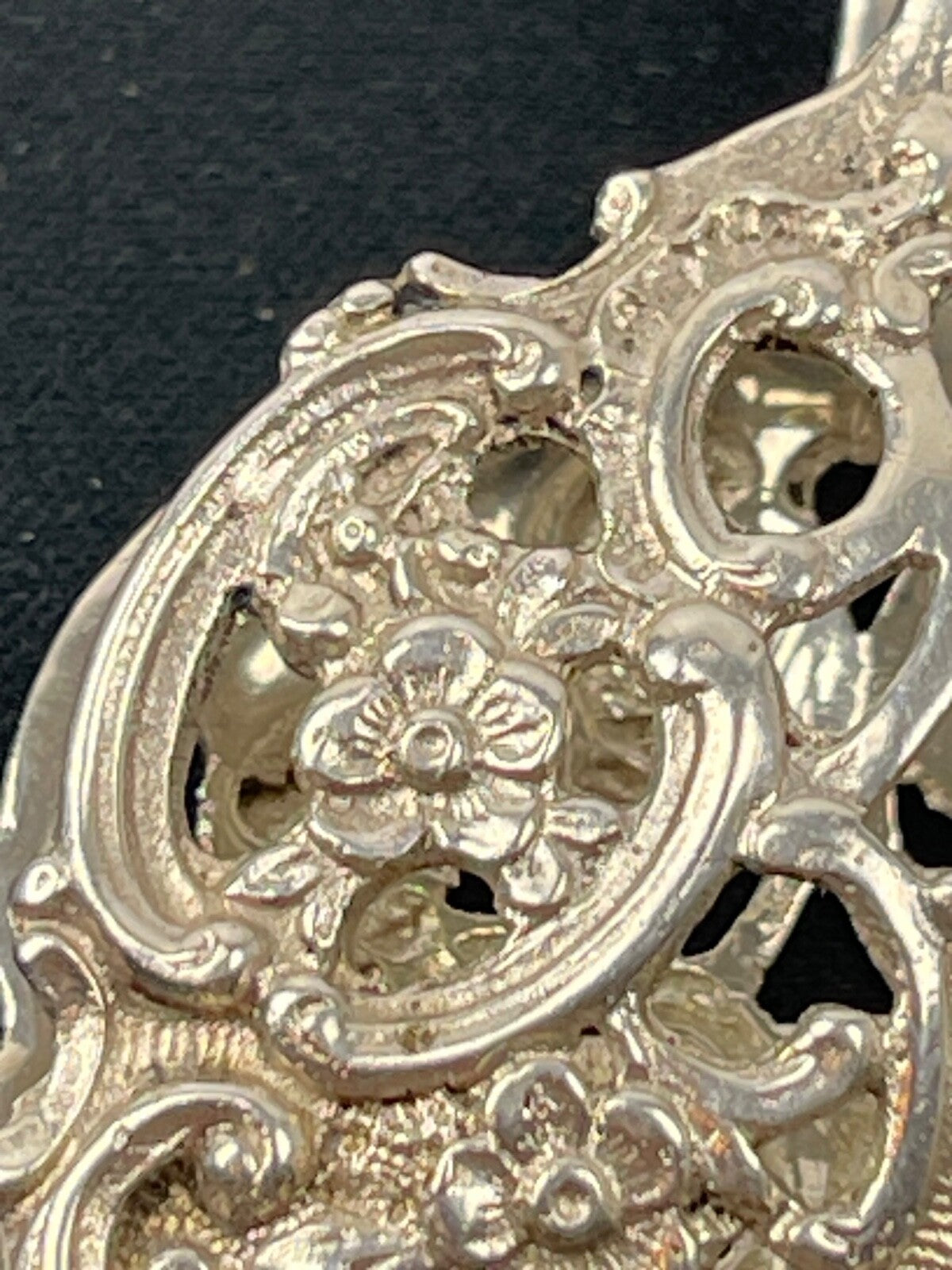 Pelle de service à gâteaux en argent massif