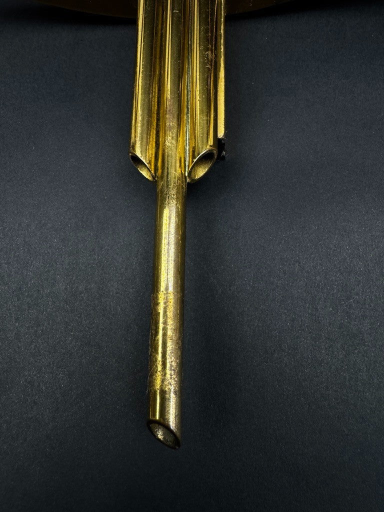 Paire d’appliques Maison Charles modèle "Lauriers", vers 1960