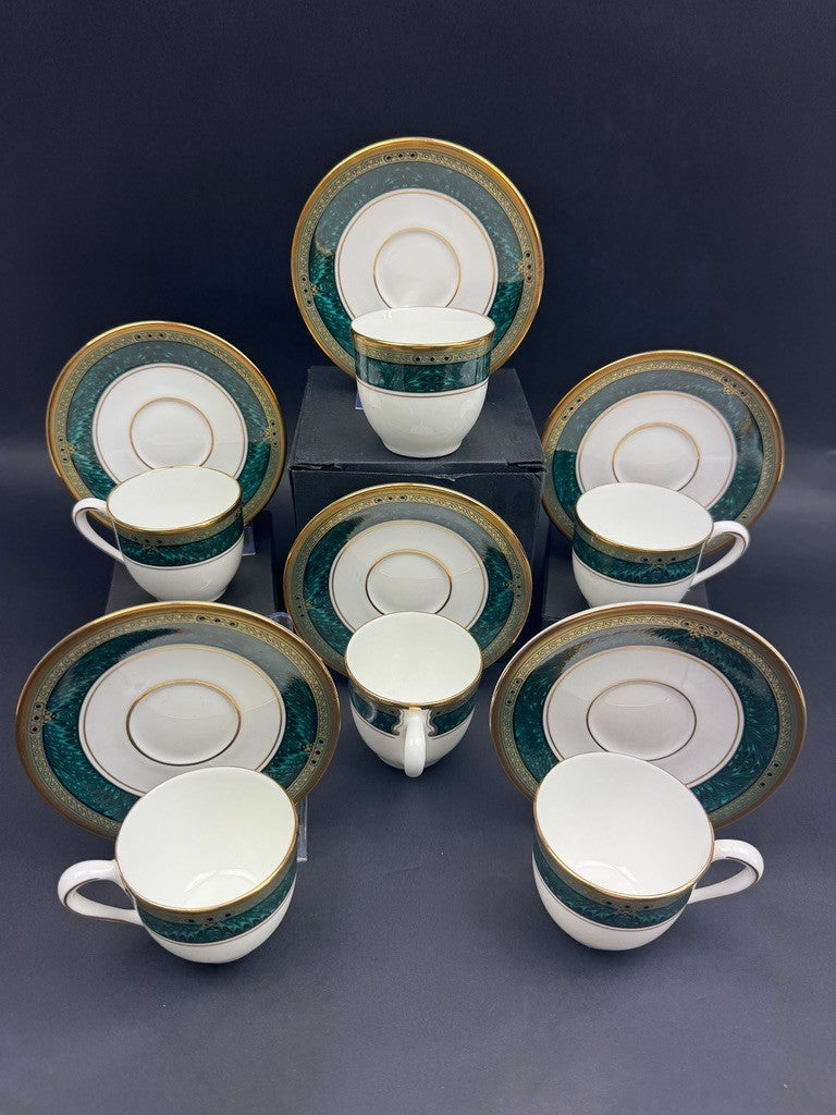 Service de 6 tasses et sous tasses Lenox Classics Collection Classic Edition USA