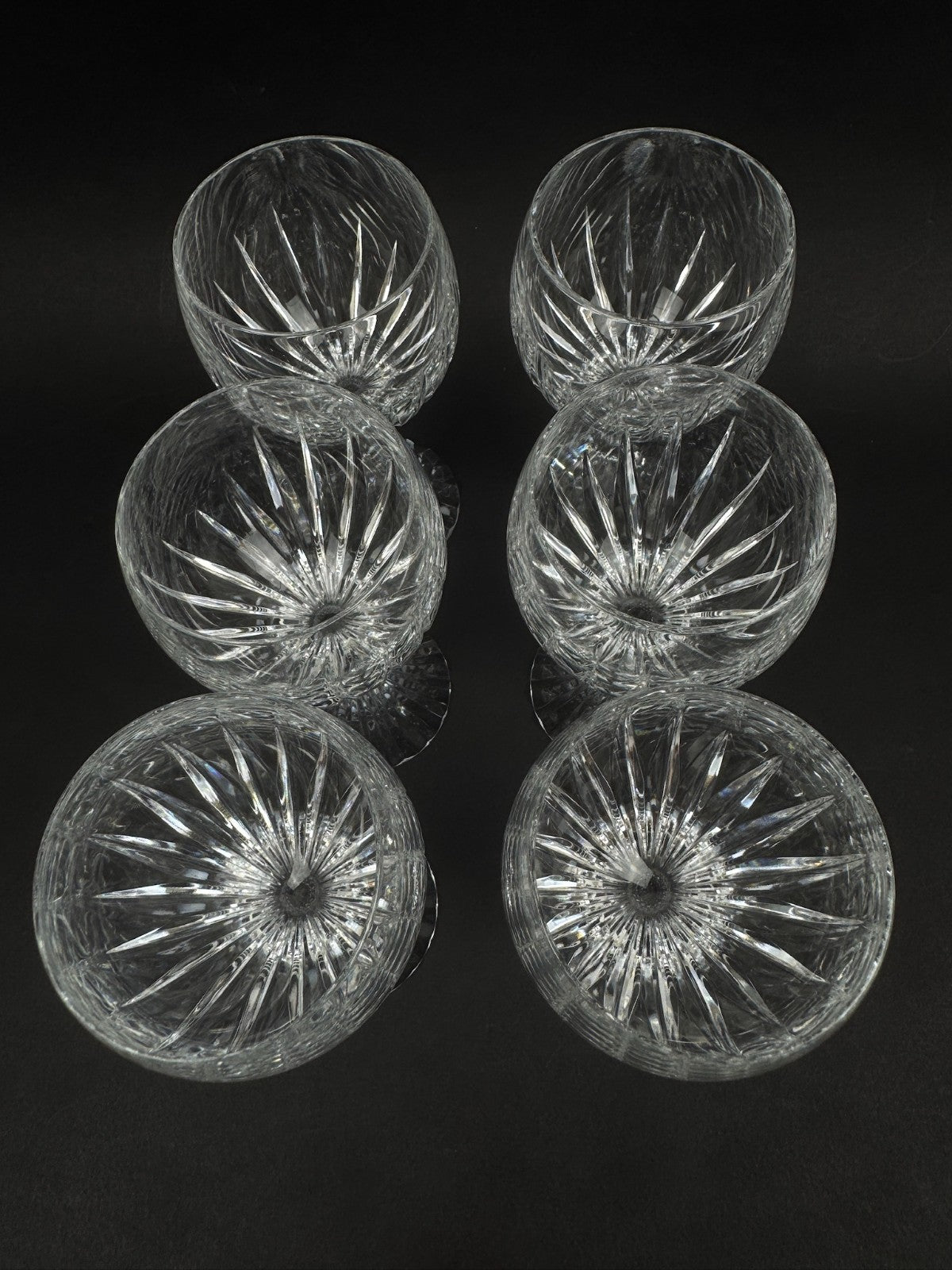 Série de 6 verres à vin rouge Masséna de Baccarat état neuf !