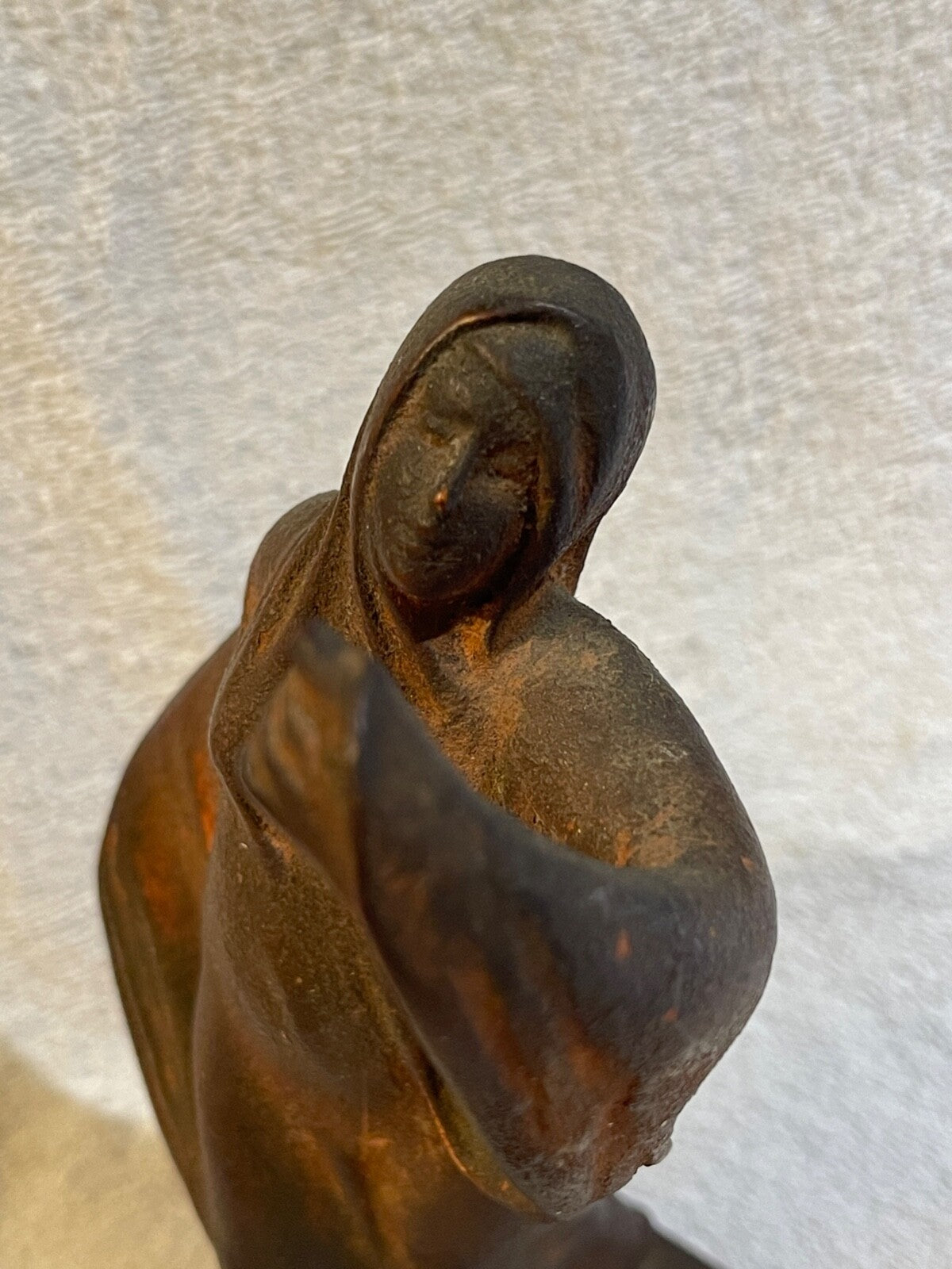 Ancienne statuette Tanagra  en terre cuite