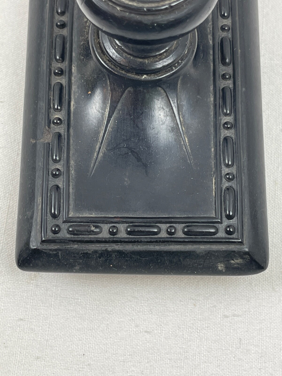 Ancien tampon buvard en ébonite