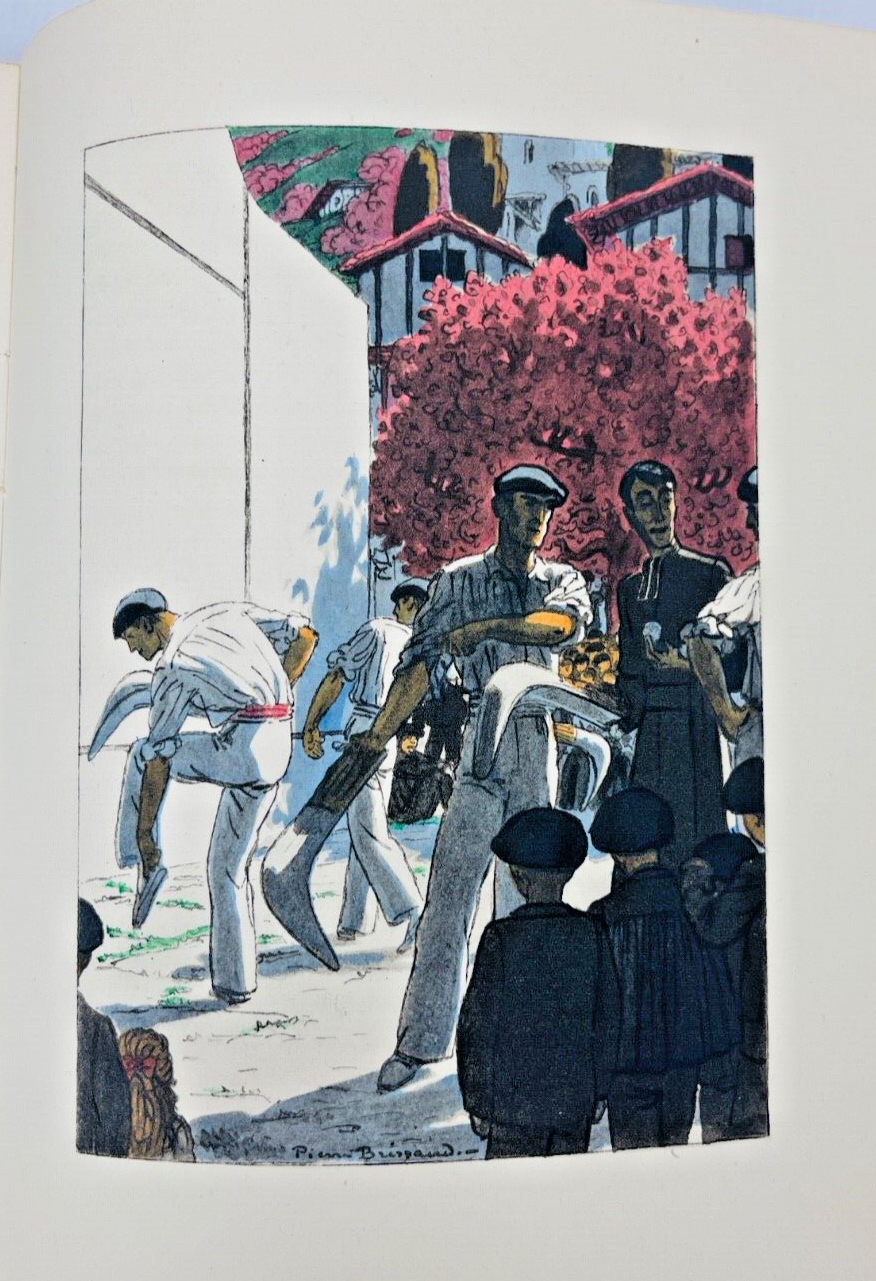 Pierre Loti Ramuntcho Illustrations De Pierre Brissaud Calmann-Lévy 1937