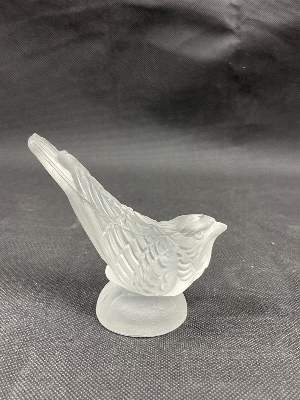 Oiseaux en cristal de Bohême dépoli