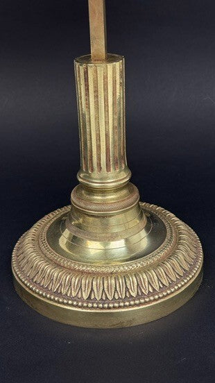 Lampe bouillotte en bronze XIXème