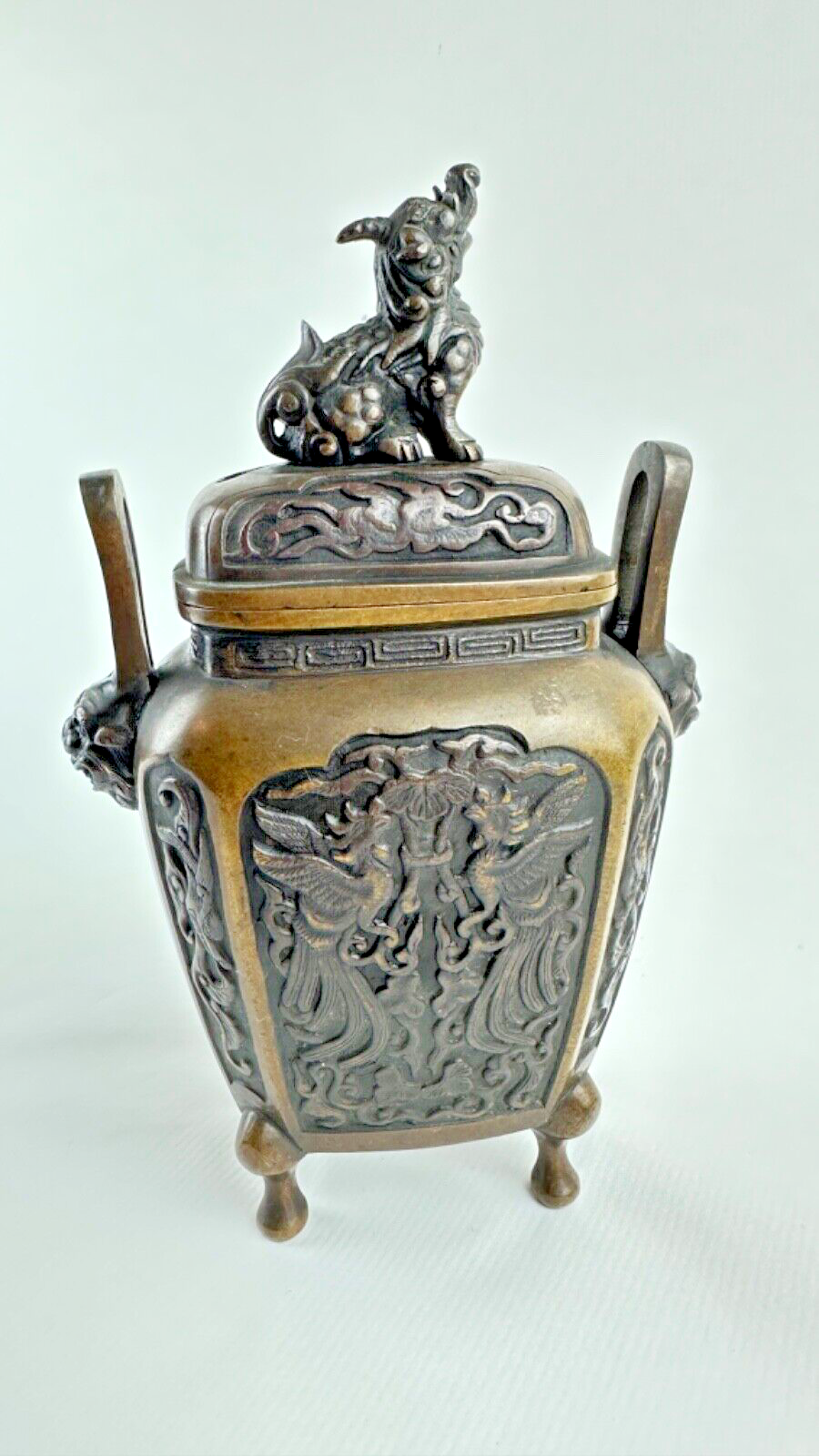 Brûle parfum en bronze - Japon - 20ème