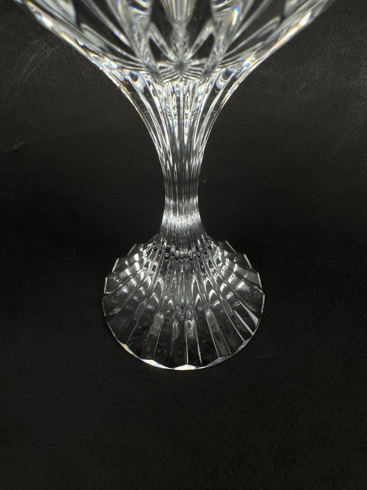 Série de 6 verres à vin blanc Masséna de Baccarat état neuf !