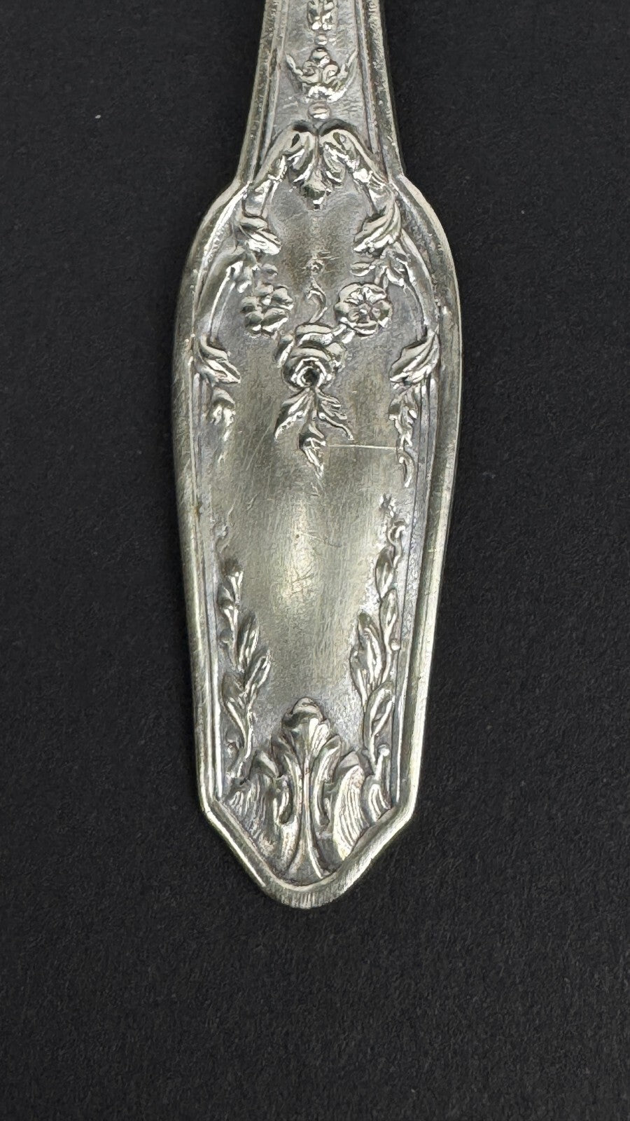 Ancienne Saupoudreuse de Style Louis XV en Métal Argenté 13 cm vers 1900