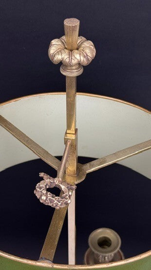 Lampe bouillotte en bronze XIXème
