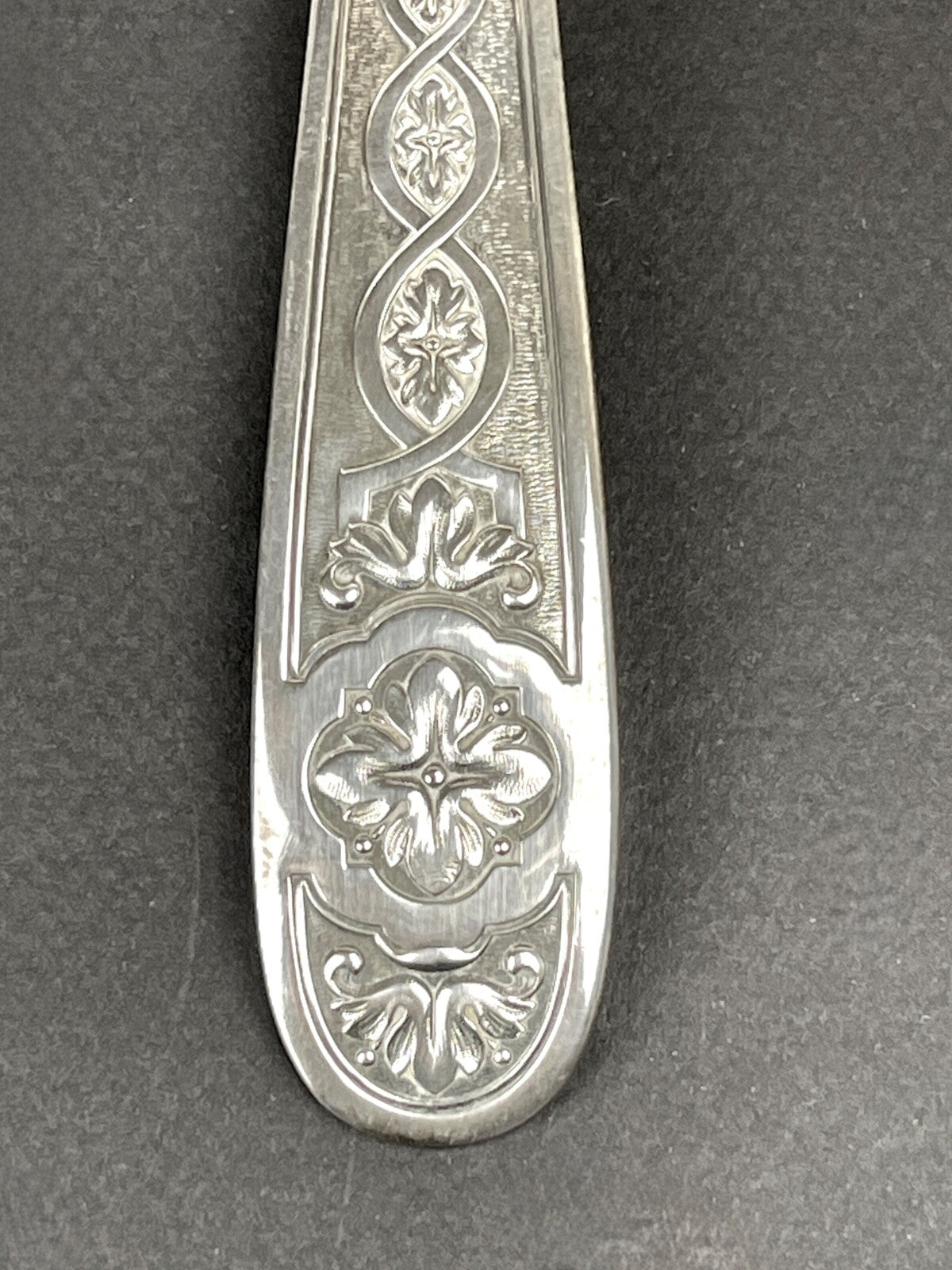 louche à potage Christofle en métal argenté modèle Villeroy