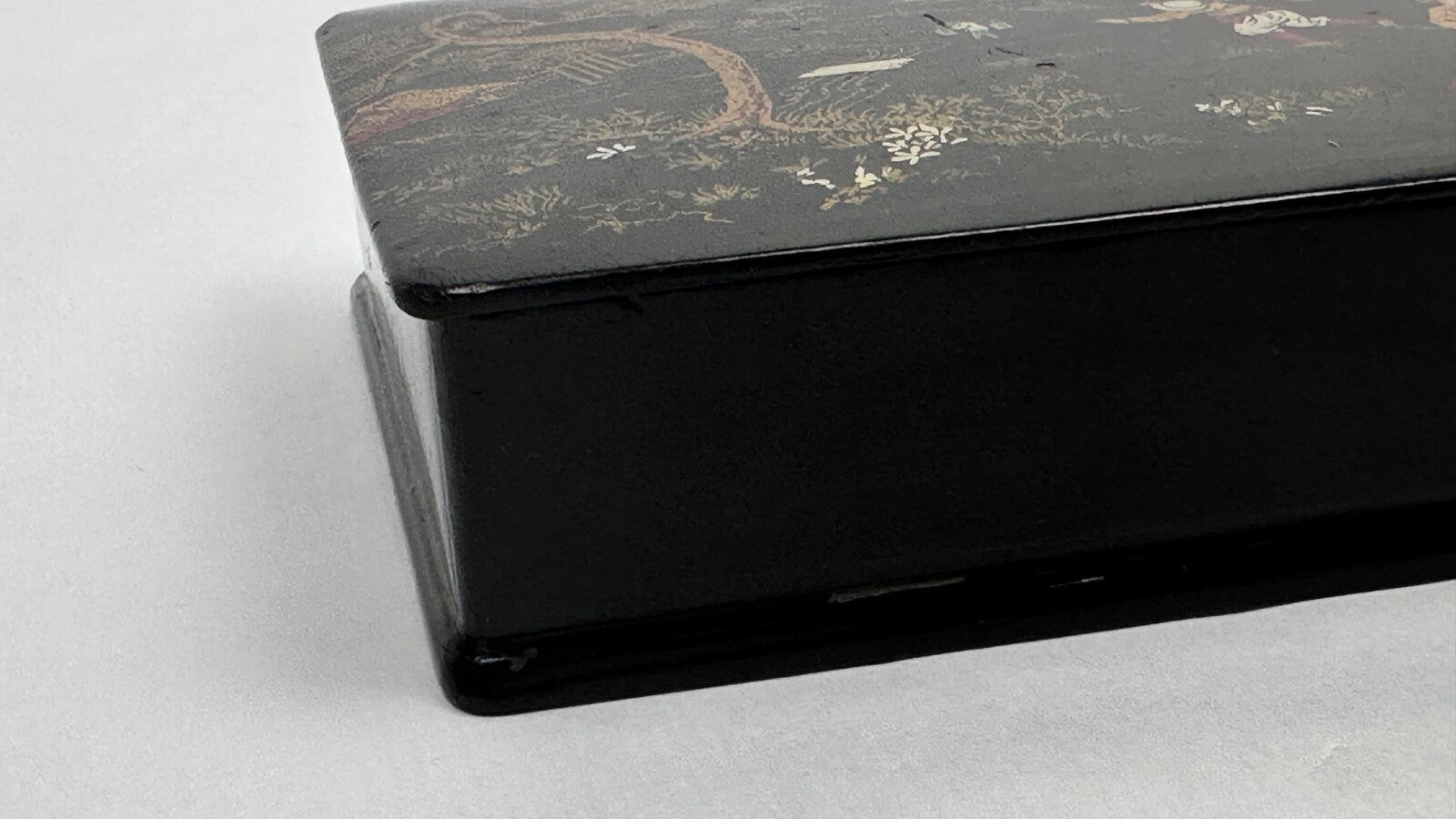 Boîte, Coffret En Carton Bouilli Napoléon III